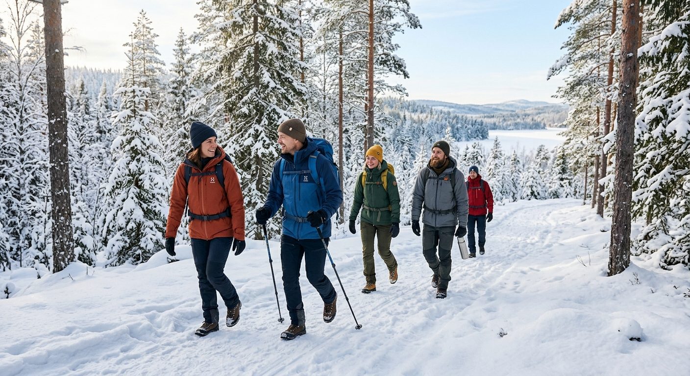 Utomhusaktiviteter för aktiv höst och vinter